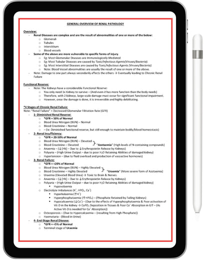 Renal or Urinary System