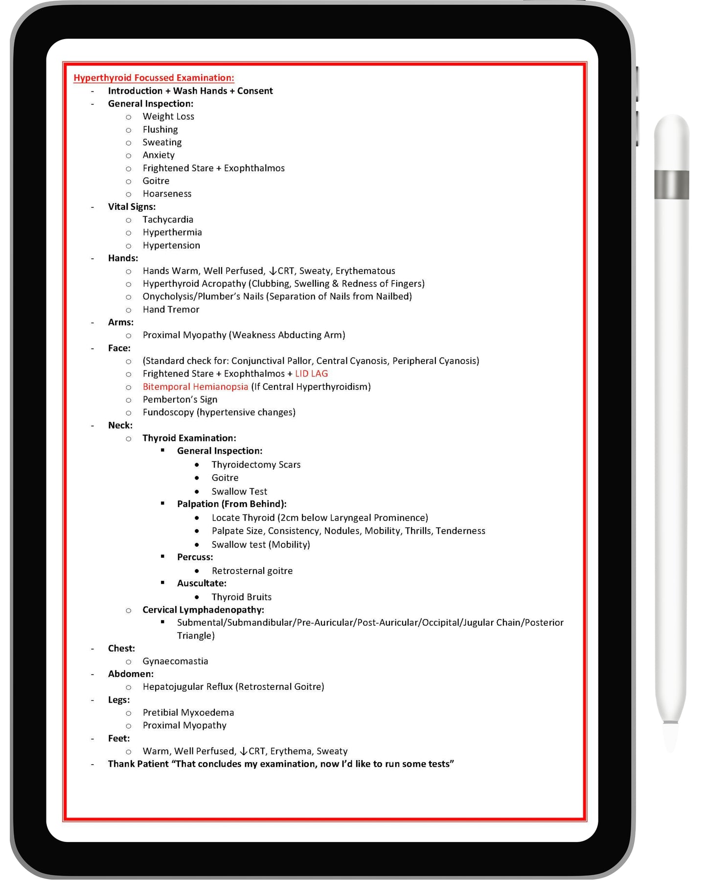 Clinical Skills & Examination