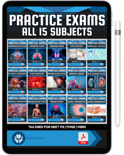 All 21 Medical Notes + All 15 Practice exam Bundle